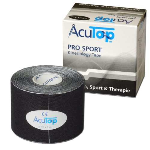 Acutop Pro Sport Kinesio Tape Fekete